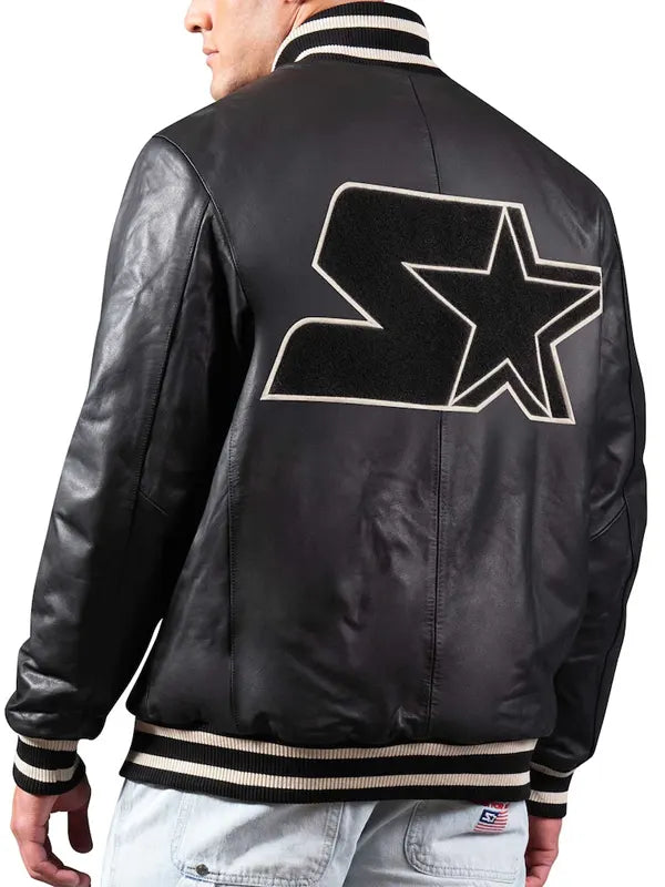 Leather Toronto Maple Leafs Jacket