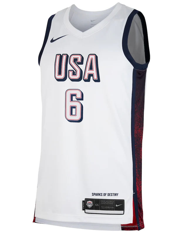 Lebron-White-USA-Jersey