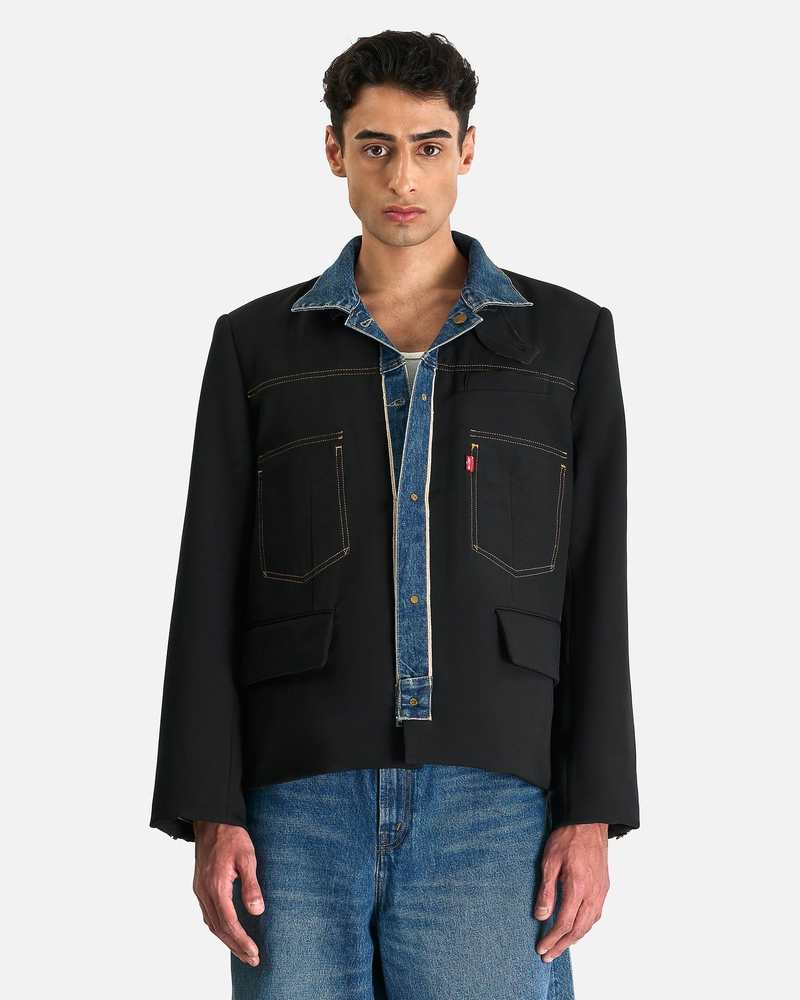 Levi’s X Sacai Denim X Metelasse Twill Jacket