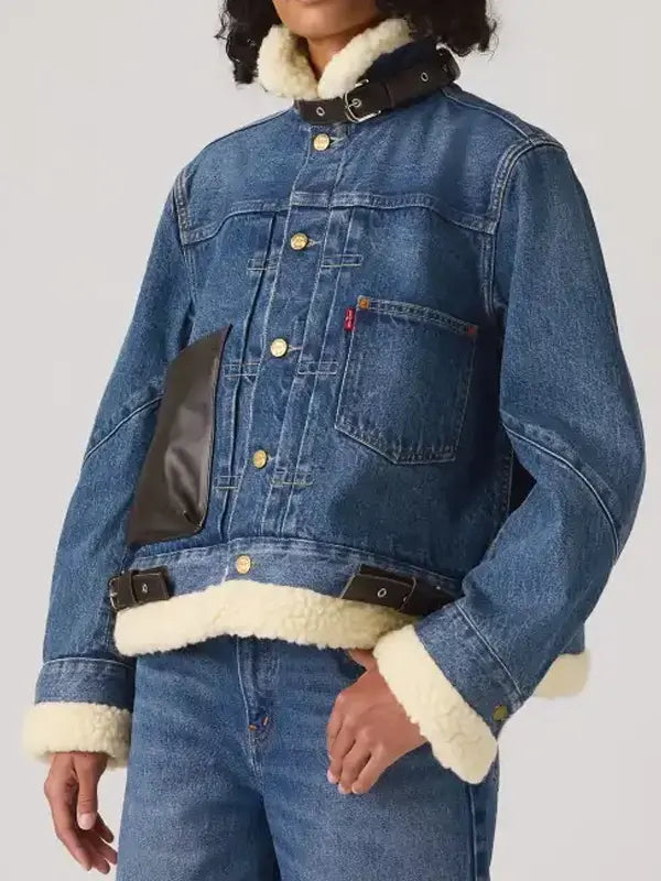 Levi’s X Sacai Sherpa Jacket