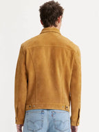 Levis Suede Trucker Jacket
