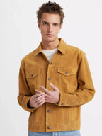 Levis Suede Trucker Jacket