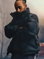 Lewis Hamilton Lululemon Stand-Neck Puffer Jacket