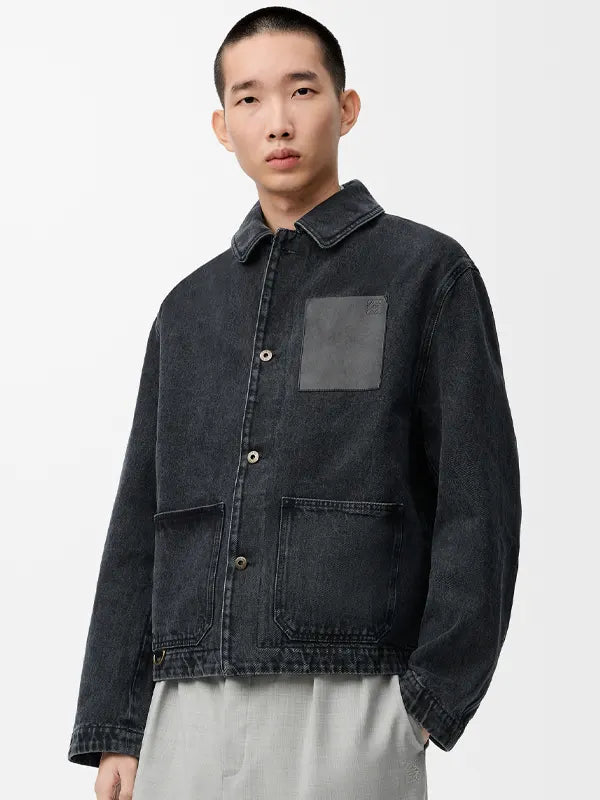 Loewe Jacket Denim Black
