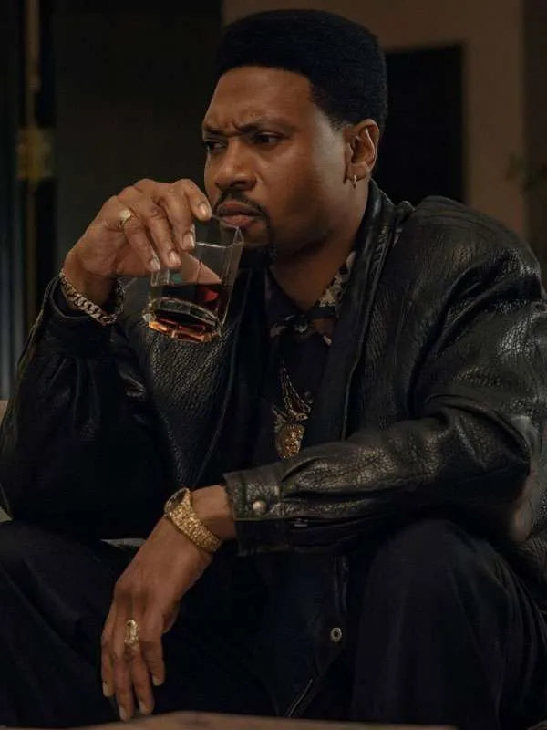 Shameik Moore Power Book III Raising Kanan Black Bomber Jacket