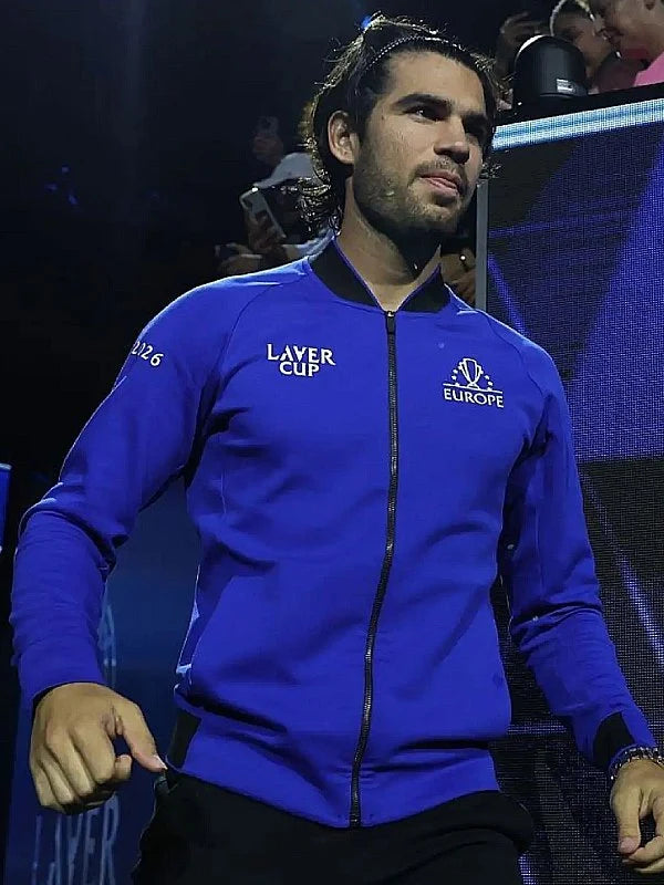 Laver Cup Carlos Alcaraz Europe Blue Jacket