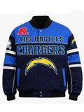 Los Angeles Chargers Blue Bomber Jacket