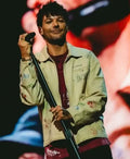 Louis Tomlinson Montreal Concert Beige Jacket - Print