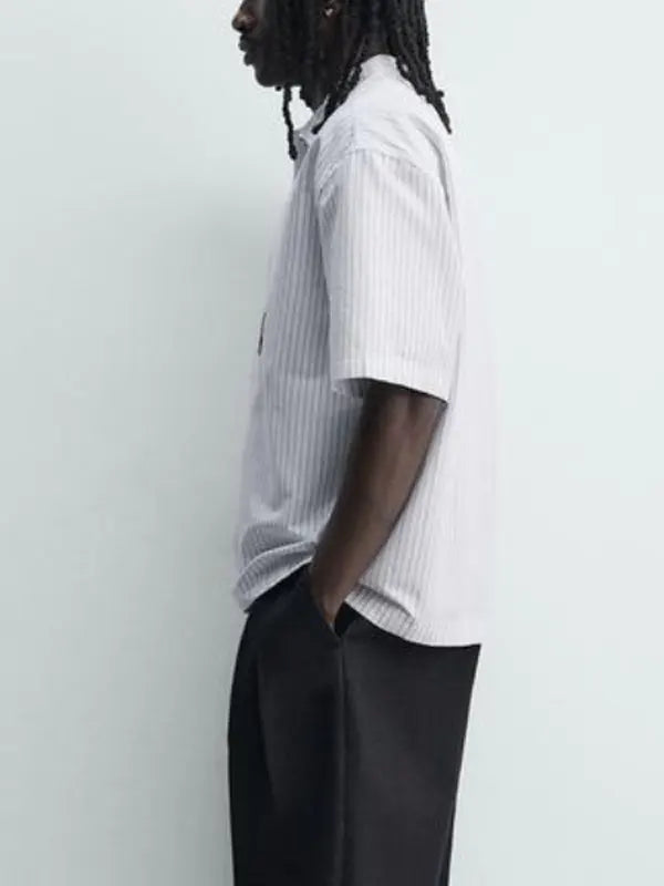 Love Island UK S13 Ope Sowande Short Sleeve Shirt