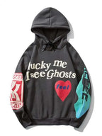 Lucky Me I See Ghosts Hoodie