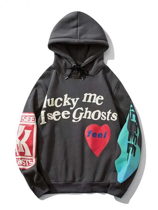 Lucky Me I See Ghosts Hoodie