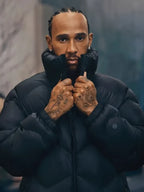 Lewis Hamilton Lululemon Stand-Neck Puffer Jacket