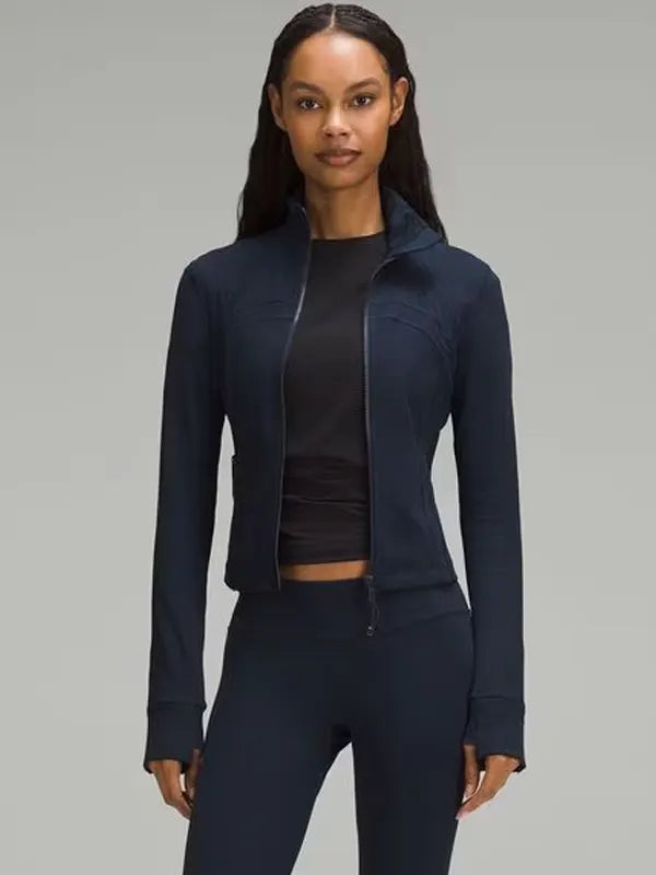 Lululemon Define Cropped Jacket Navy