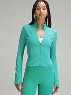 Lululemon Legacy Green Cropped Define Jacket