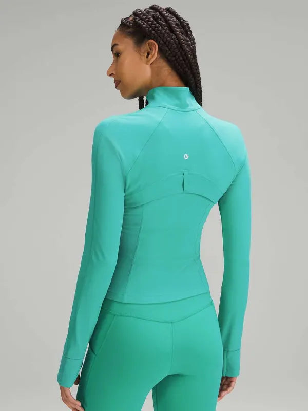 Lululemon Legacy Green Cropped Define Jacket