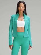 Lululemon Legacy Green Cropped Define Jacket