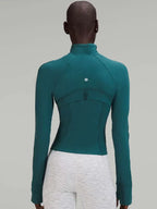 Lululemon Legacy Green Cropped Define Jacket