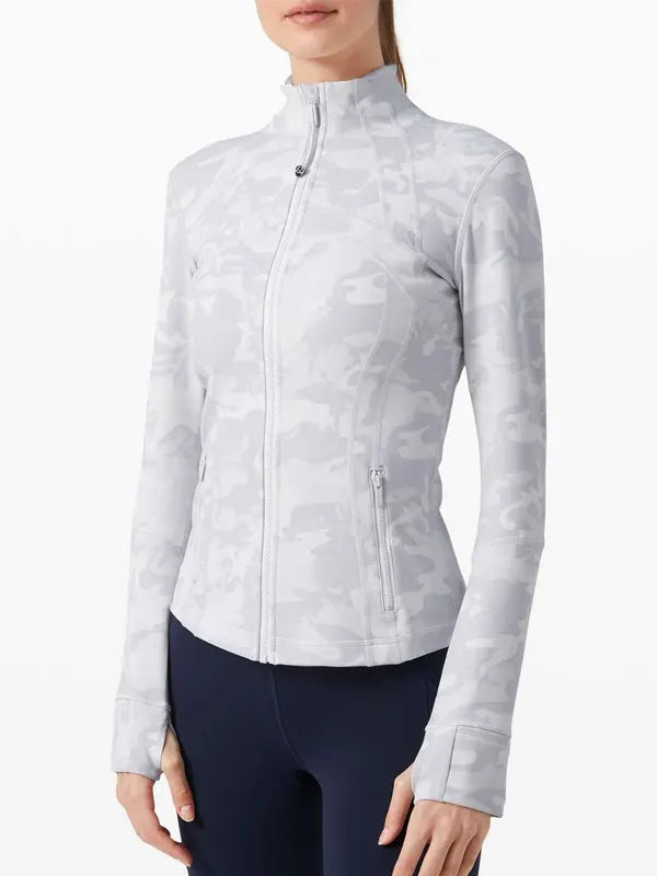 Lululemon White Camo Jacket