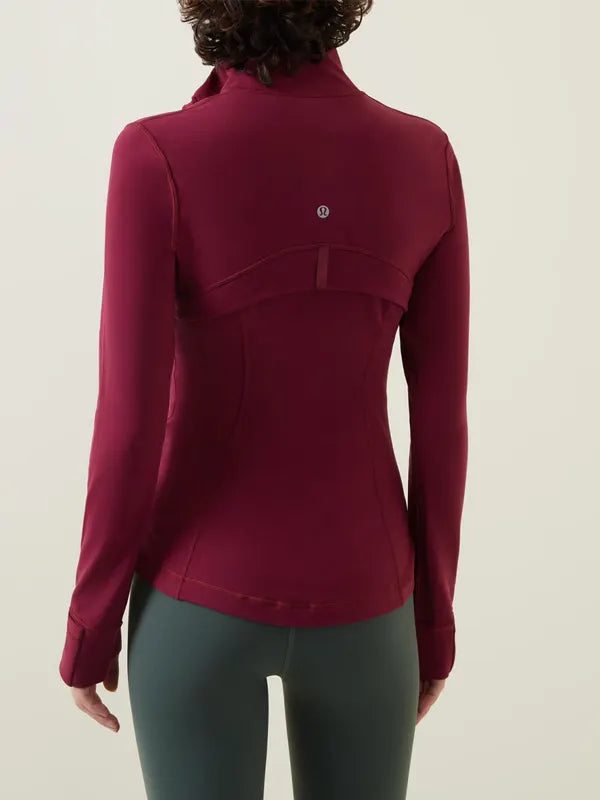 Women's Burgundy Lululemon Jacket