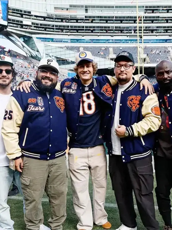 Lyrical Lemonade X Chicago Bears Letterman Varsity Jacket