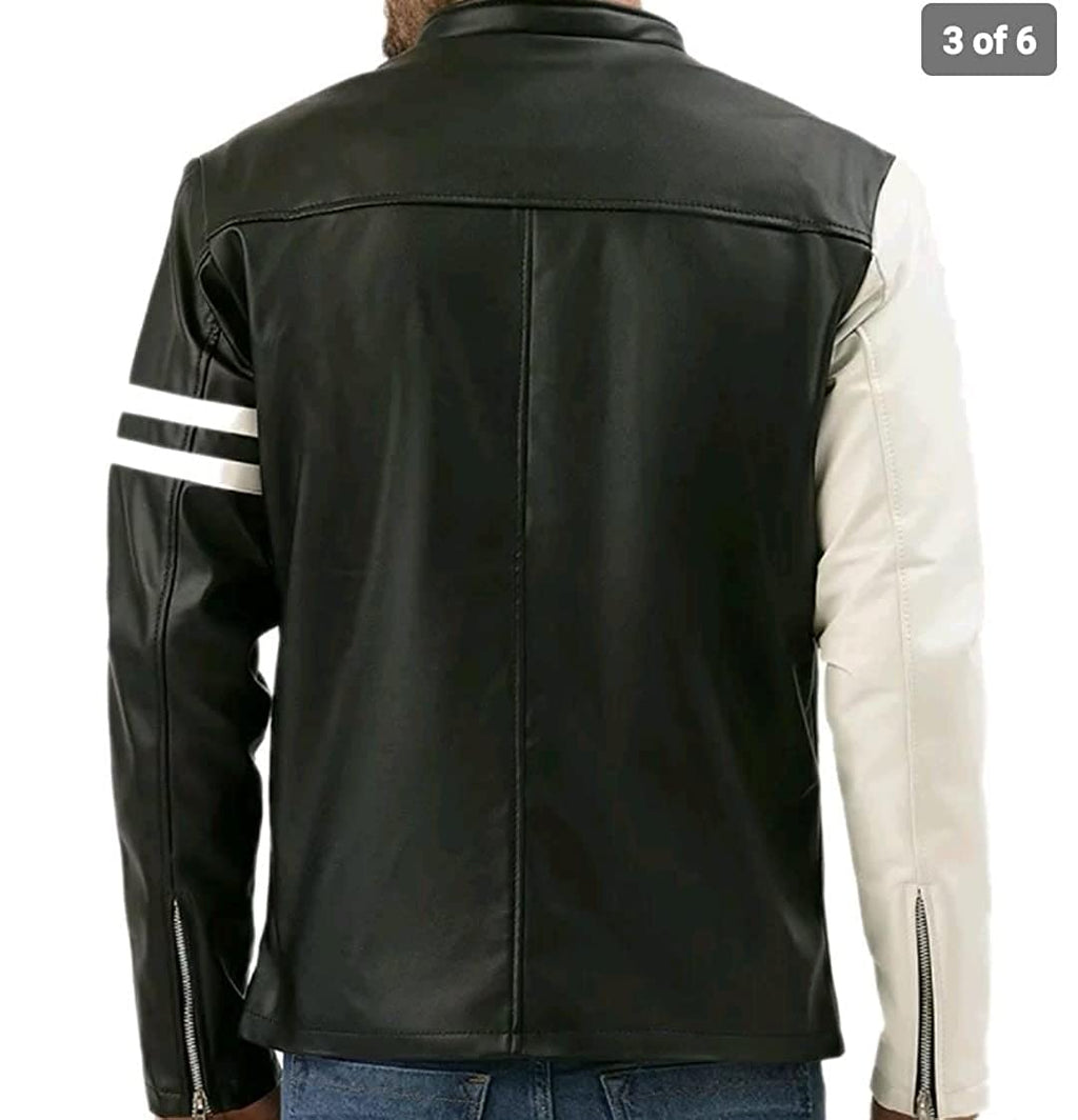 Mad_Max_Leather_Jacket,_Black_And_White_For_Sale