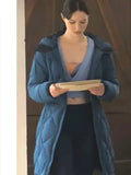 Madelyn Keys Finding Her Edge S01 Blue Puffer Coat