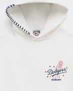 Madhappy Dodgers Hoodie White - Embroidery