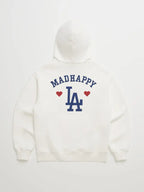 Madhappy Dodgers Hoodie White