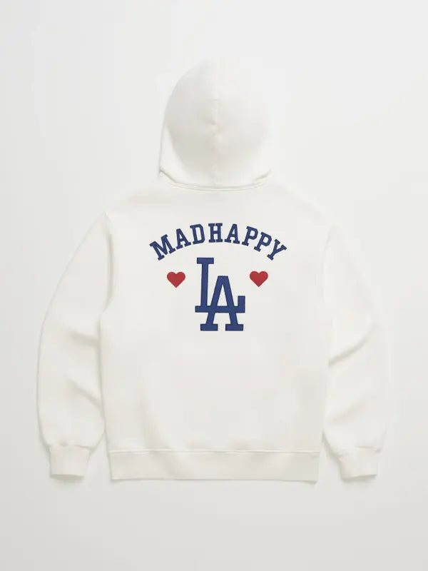 Madhappy Dodgers Hoodie White