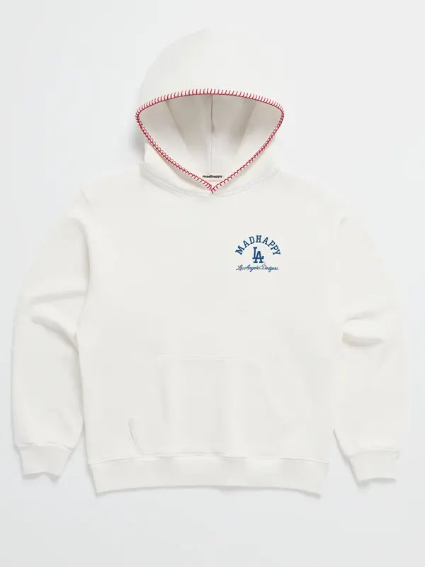 Madhappy Dodgers Hoodie White
