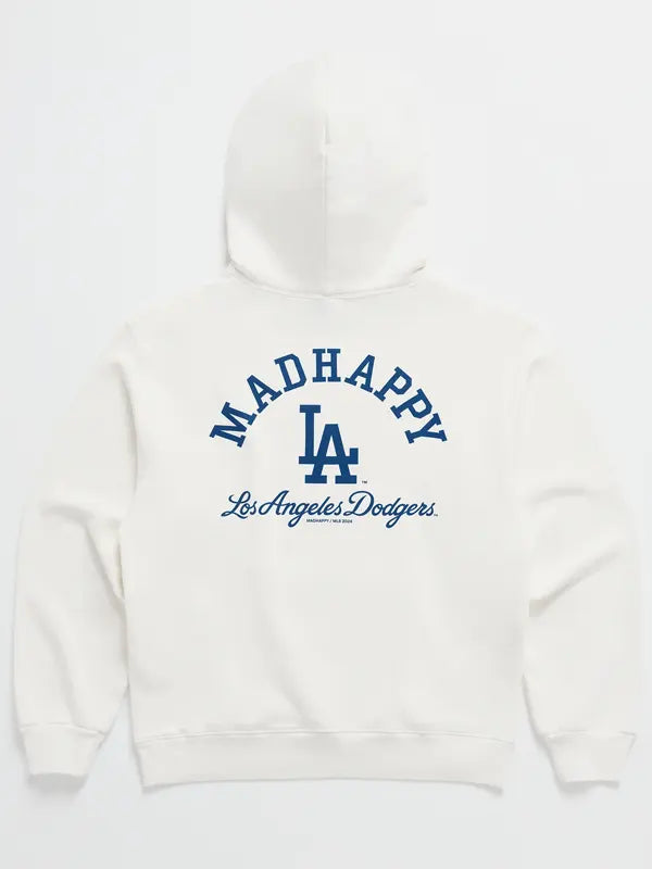 Madhappy Dodgers Hoodie White