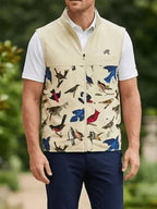 Malbon Birds Of Georgia Vest