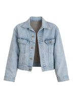 Margo’s Got Money Troubles 2026 Elle Fanning Blue Denim Jacket