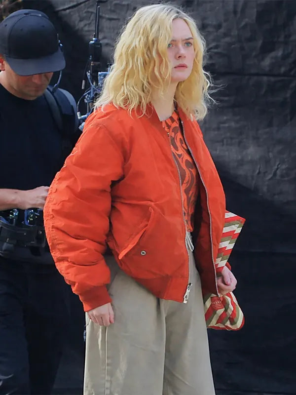 Margo’s Got Money Troubles 2026 Elle Fanning Bomber Jacket