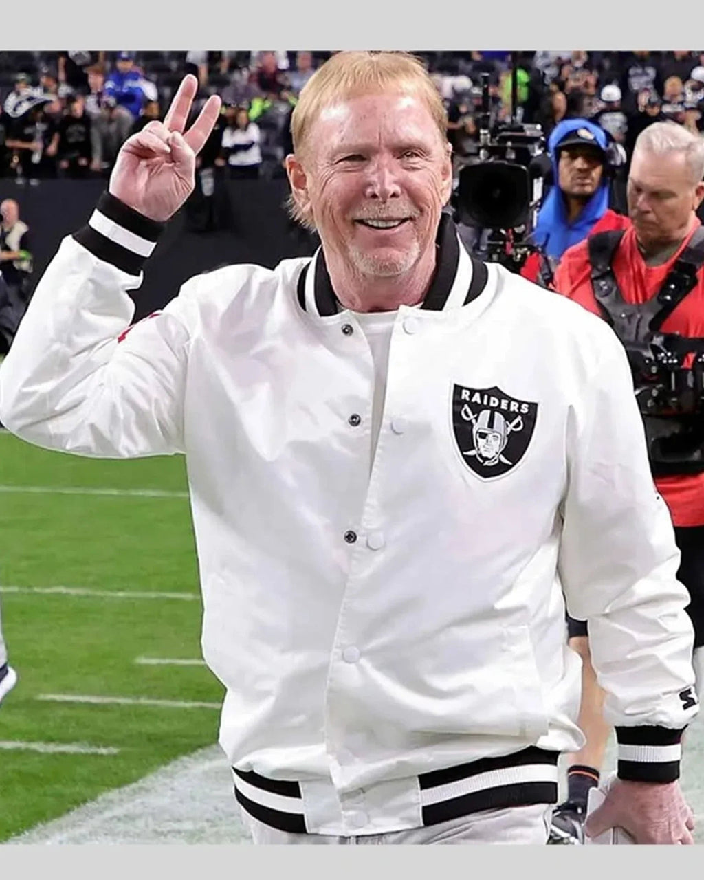 Mark-Davis-Las-Vegas-Raiders-White-Jacket
