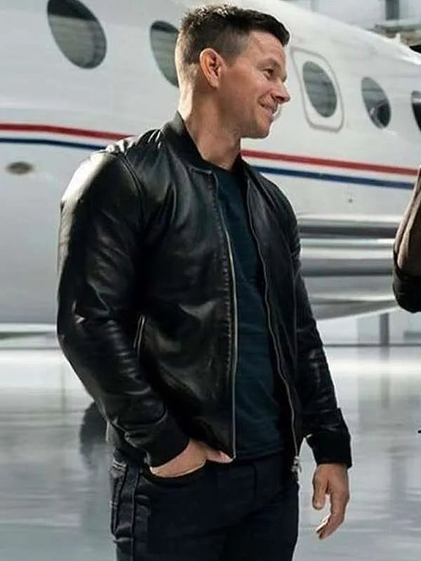 Mark Wahlberg Leather Jacket