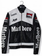 Marlboro Racing Jacket Black And White