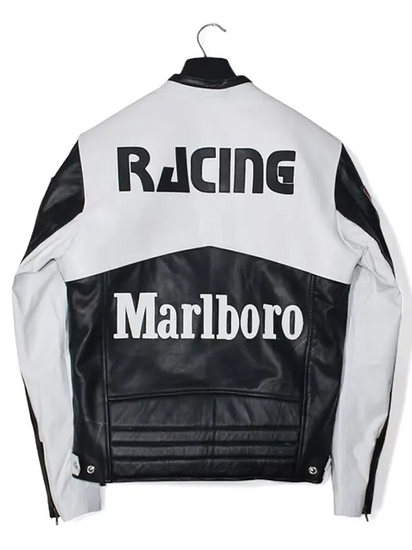 Marlboro Racing Jacket Black And White