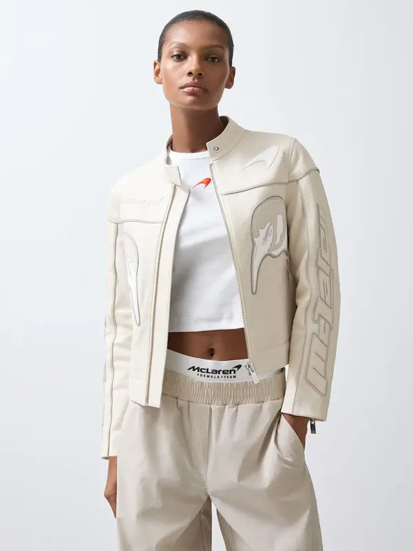 Mclaren Leather Biker Jacket