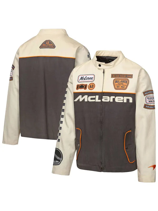 Mclaren Leather Biker Jacket