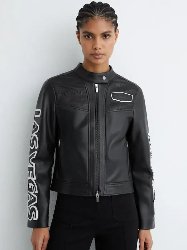 Mclaren Leather Biker Jacket