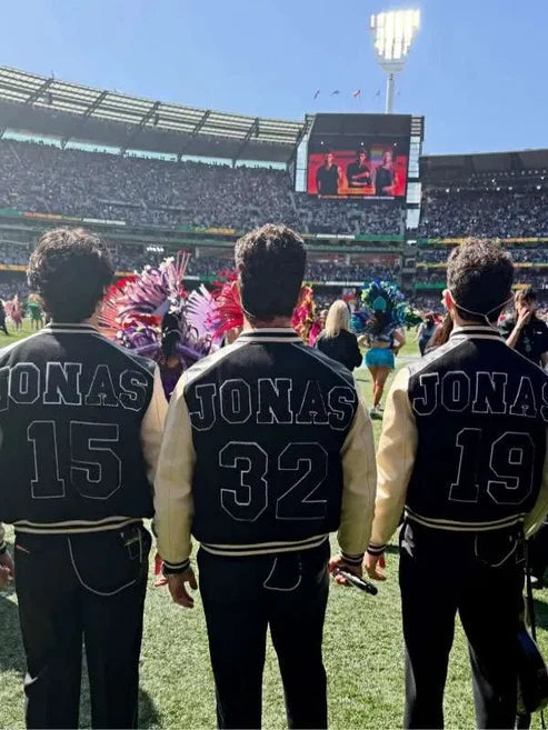Halftime Show Jonas Brothers Varsity Jacket