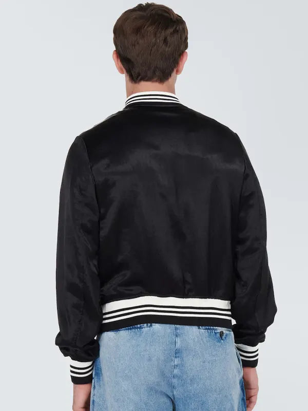 Amiri Cropped Varsity Jacket