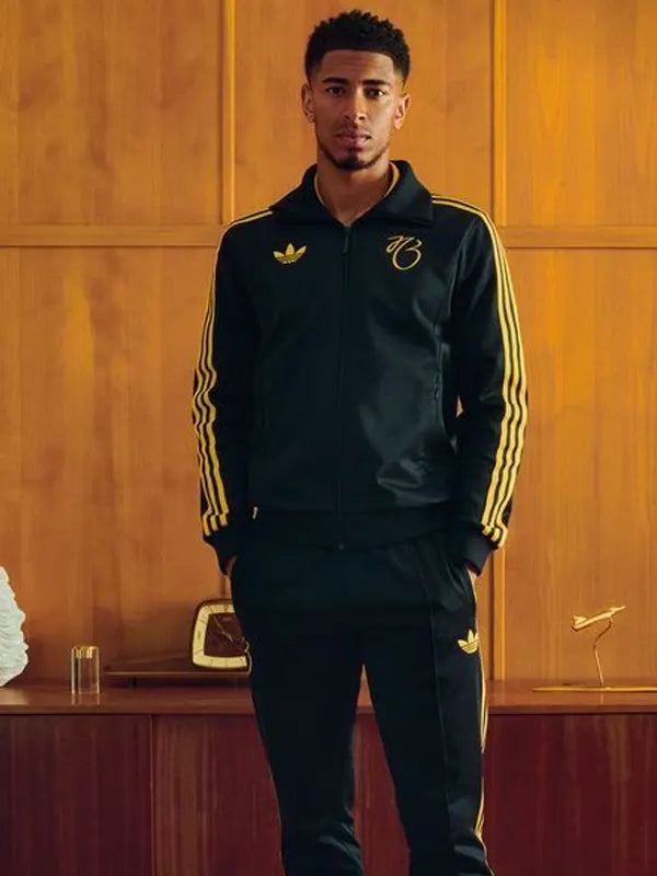 Black And Gold Adidas Track Jacket