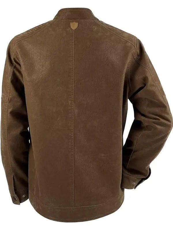 Bleu Grandeur Jacket Brown