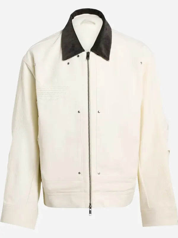 FIFA World Cup 2026 Messi Beige Cotton Jacket