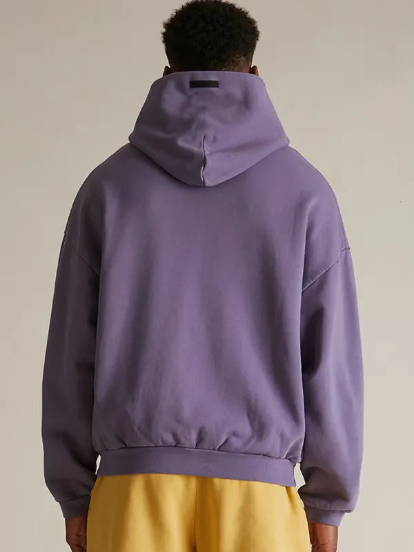 Fear Of God Fraternity Hoodie Purple