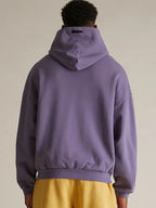 Fear Of God Fraternity Hoodie Purple