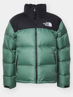 Green Black North Face Jacket