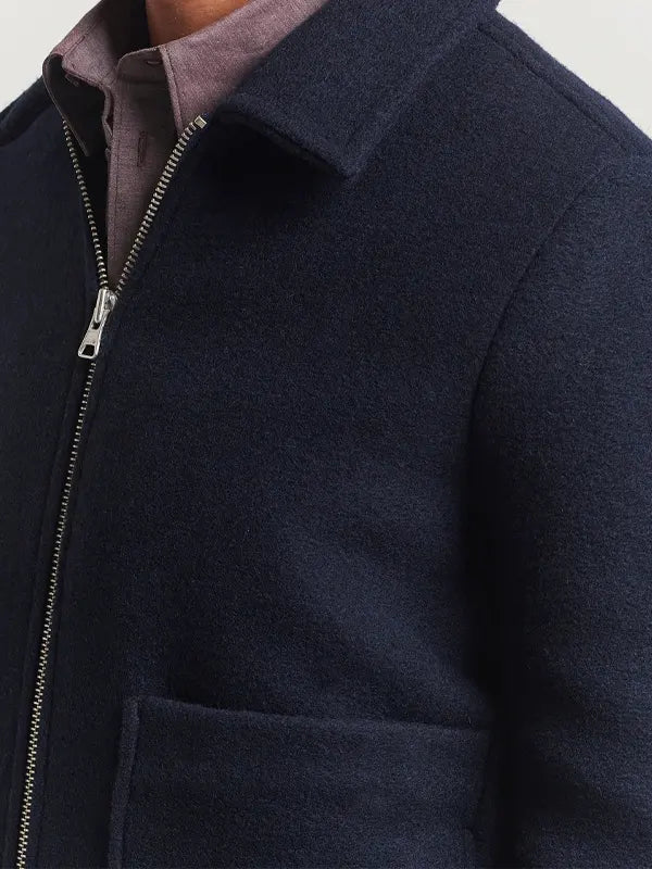 Nn07 Gael Jacket Navy